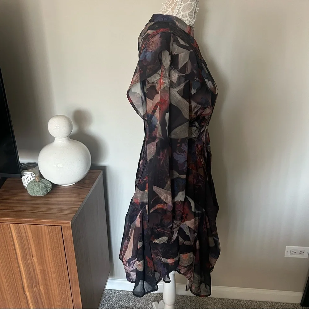 ALLSAINTS - Fleur Tippi Mini Dress - Picture 9 of 15